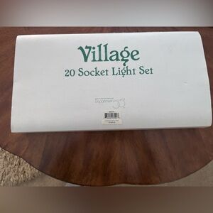 Village 20 Socket Light Set Department 56